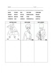 English Worksheet: Megamind