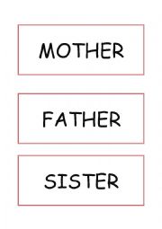 English Worksheet: people in Julias family