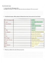 English Worksheet: Queen Elizabeth and James Bond : opening ceremony Olympic games