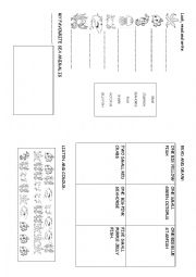 English Worksheet: sea animals 