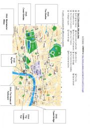 English Worksheet: Discover London 