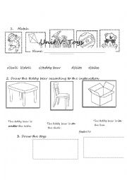 English Worksheet: Toys