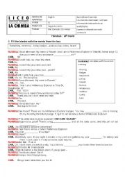 English Worksheet: Listening of up movie