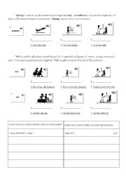 English Worksheet: already and yet