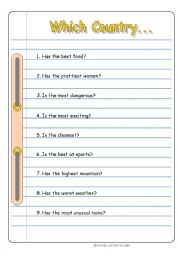Superlatives Discussion
