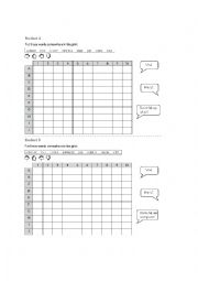 English Worksheet: Battleship