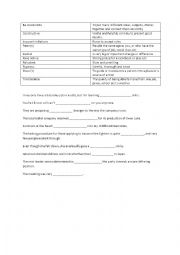 English Worksheet: CAE Advanced Expert Unit 2b gap fill