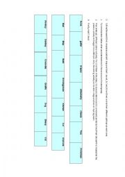 English Worksheet: Writing, Speaking and pronunciation