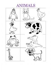 Animals World - ESL worksheet by sirtech