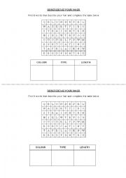 English Worksheet: HAIR STYLE WORDSEARCH