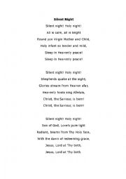 English Worksheet: Christmas-Speaking/Singing