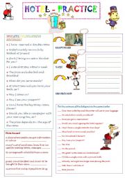 English Worksheet: Hotel - Practice