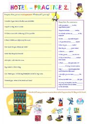 English Worksheet: Hotel Practice 2