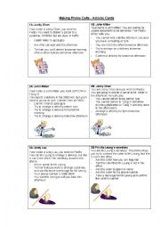 Telephone Conversations - Activity Cards