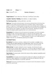 English Worksheet: tourist attractions