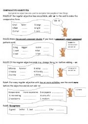 comparative adjectives