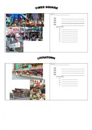 English Worksheet: NEW landmarks part 2