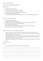 English Worksheet: TRINITY GRADE 8 PREPARATION
