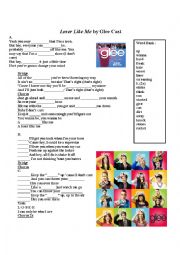 English Worksheet: Song Activity-Loser like me