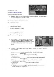 English Worksheet: Halloween - Short film - Sweet Tooth