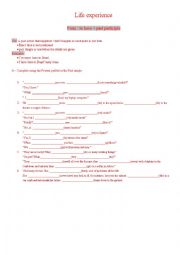 English Worksheet: Present Perfect