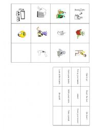 English Worksheet: Classroom orders 