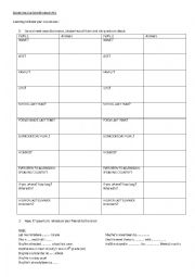English Worksheet: speaking ice-breaking activity Introduce yourself