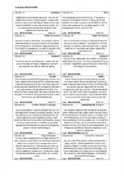 English Worksheet: Negotioting