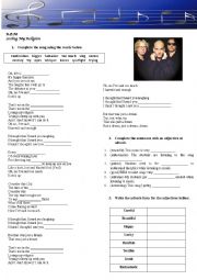 English Worksheet: Losing My Religion - REM