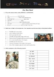 English Worksheet: One Man Band - Pixar Short Films