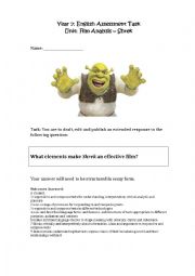 Shrek Essay Writing Guide