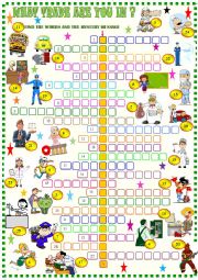 Jobs :what trade are you in ? crossword puzzle