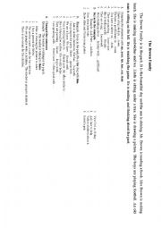 English Worksheet: the brown family