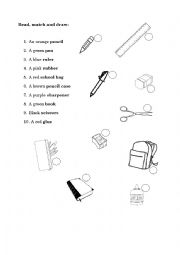 School objects