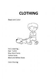Clothing and colors