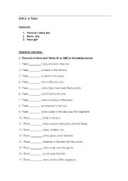 English Worksheet: ENGLISH ALIVE TEST UNIT 2 1ESO