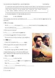 The Shawshank Redemption-Movie-PastSimple-CrimeVocabulary