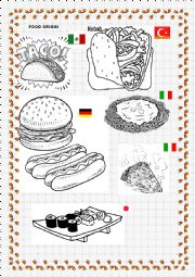 Food around the world