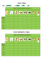 English Worksheet: battleship