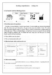 English Worksheet: Eating out