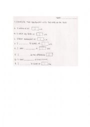 English Worksheet: Daily Rotuine