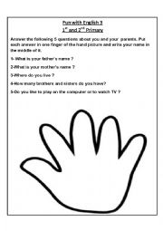 English Worksheet: simple Wh questions age 6-8