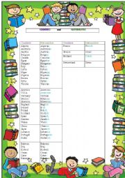 English Worksheet: Countries and nationalities