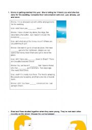 English Worksheet: Present perfect exercises