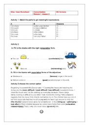 Consolidation:Module 1Lesson 2 Saring family responsibilities (9th formers)