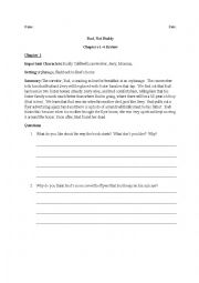Bud, not Buddy Chapter Summaries 1-4