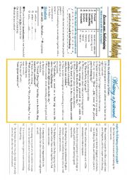 English Worksheet: 4th Unit 1 holidaying and Art shows