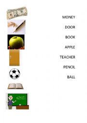 English Worksheet: Vocabulary