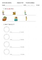 PERSONAL PRONOUNS- HOURS