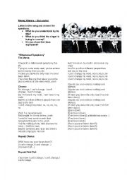 English Worksheet: Money Matters Lesson - Discussion - Bittersweet Symphony Song